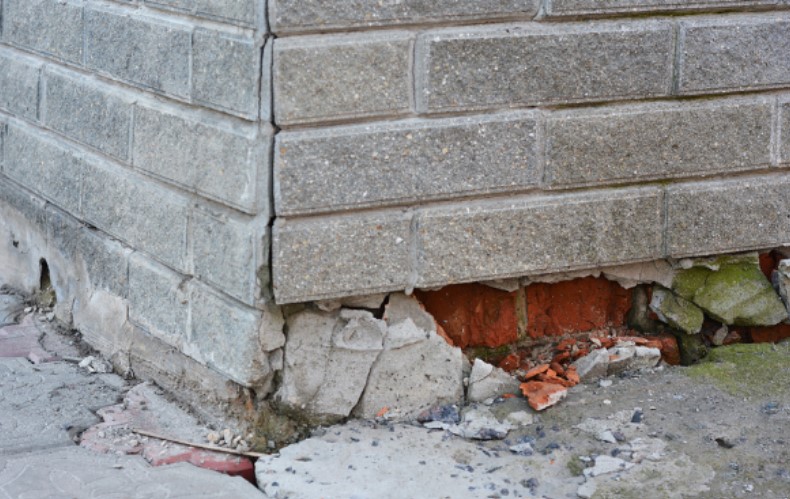 foundation cracking